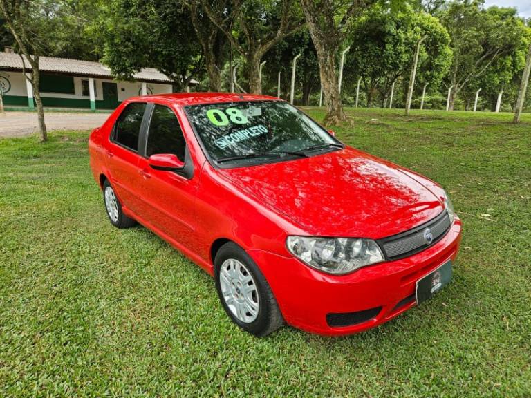 FIAT - SIENA - 2008/2008 - Vermelha - R$ 25.900,00