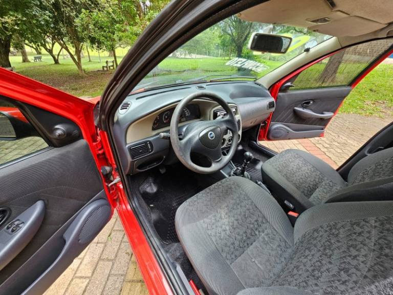 FIAT - SIENA - 2008/2008 - Vermelha - R$ 25.900,00