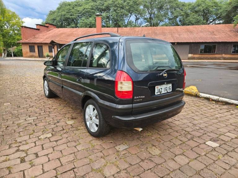 CHEVROLET - ZAFIRA - 2007/2008 - Azul - R$ 33.900,00